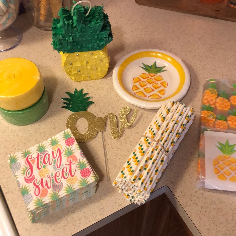 One year old birthday decor